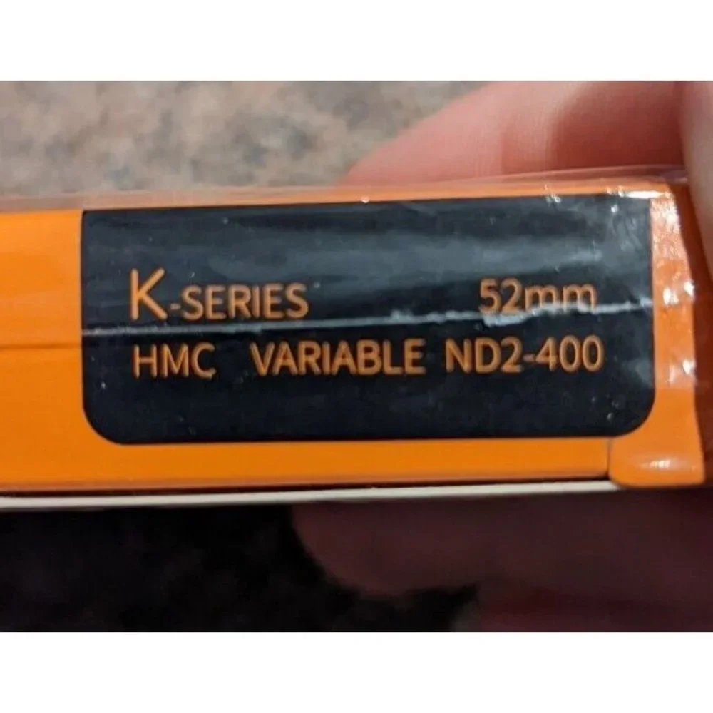 K&F Concept Lens Filter 52mm Variable Neutral Density ND2-400 Canon EF 50mm F1.8